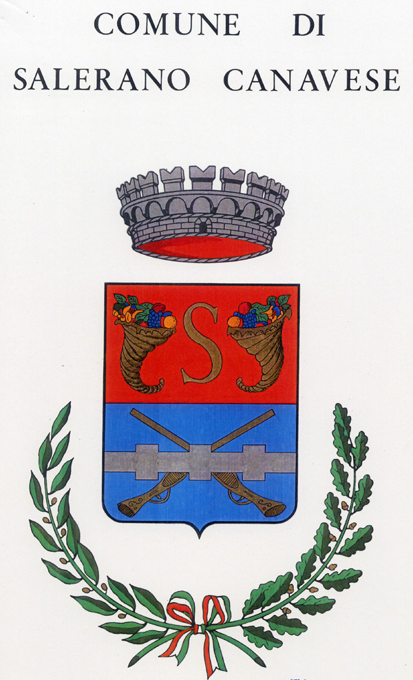 Emblema del Comune di Salerano Canavese